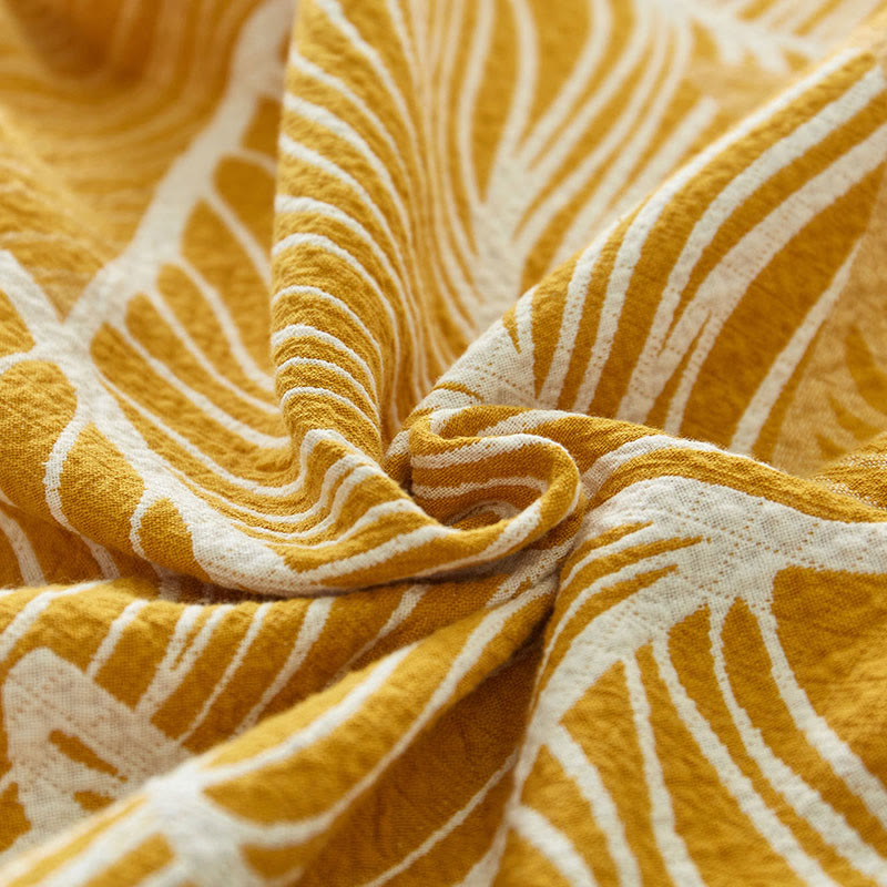 Plantain Leaf Three Layers Breathable Quilt