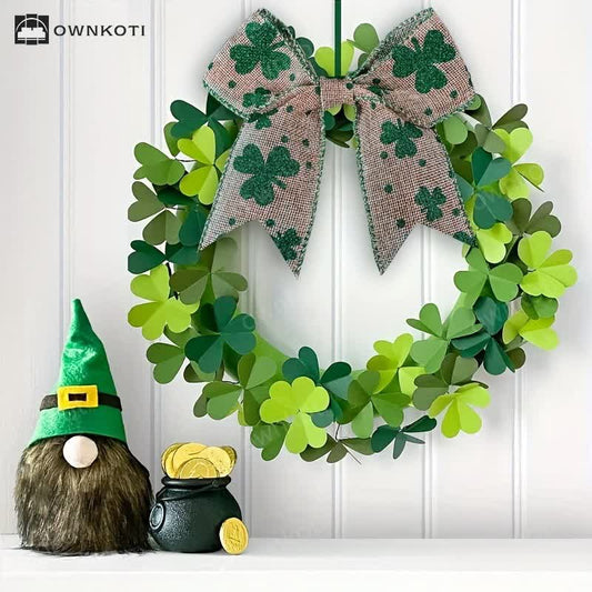 Dekoratives Kleeblattband zum St. Patrick's Day